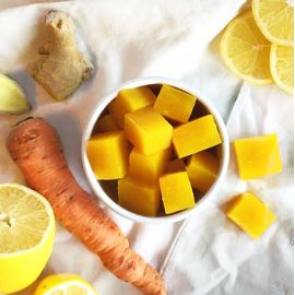 Domácí želé s kurkumou a zázvorem na podporu imunity a proti nachlazení