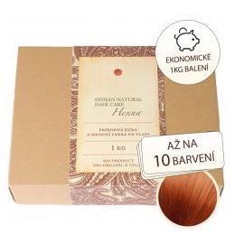 Henna - měděná barva a kúra na vlasy