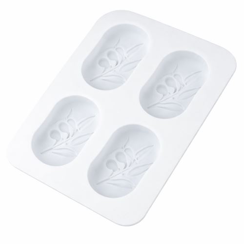 Silikonová foma na mýdla - oliva