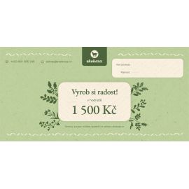Dárkový poukaz 1 500 Kč
