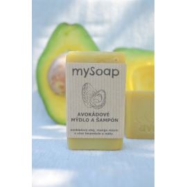 Avokádové mýdlo a šampón (2)