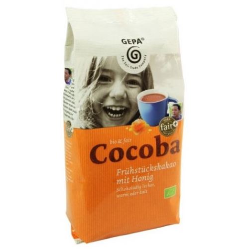 BIO instantná čokoláda s medom COCOBA, 400 g