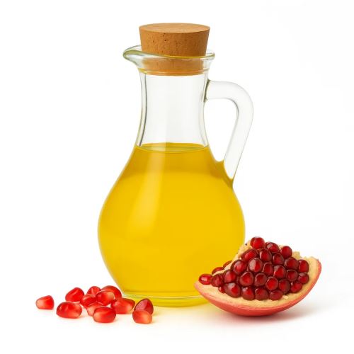 Olej ze semen granátového jablka, lisovaný za studena