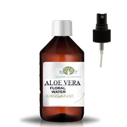 Aloe vera květová voda s rozprašovačem, organic, 250 ml