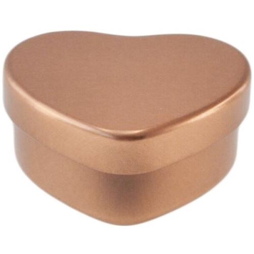 Dóza s víčkem ve tvaru srdce růžová, cca 20 ml