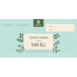 Dárkový poukaz 500 Kč