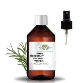 Rozmarýnová květová voda s rozprašovačem, organic