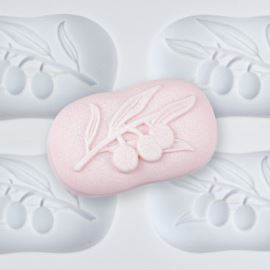 Silikonová foma na mýdla - oliva (1)